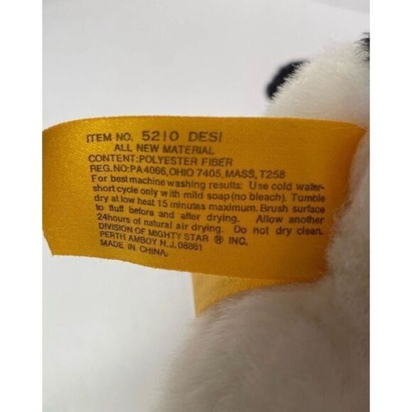 24K polar puffs vintage sheep, Desi ram stuffed, plush size 8.5 inches. - Picture 7 of 7